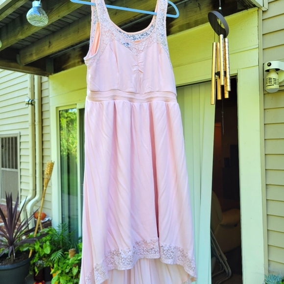 torrid Dresses & Skirts - High Low Pink Lace Dress Plus Size